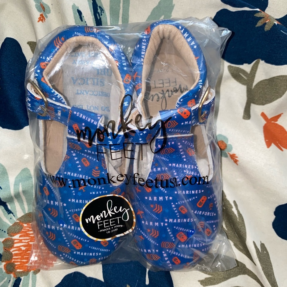 Monkey Foot T-Strap Shoes